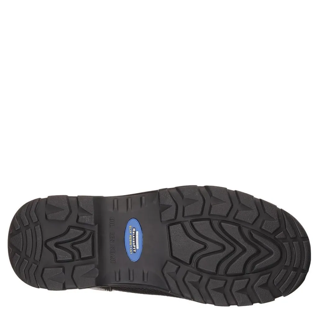 Boots*Skechers Work Workshire Mens Steel Toe Cap Safety Boots in Black