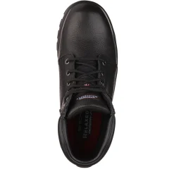 Boots*Skechers Work Workshire Mens Steel Toe Cap Safety Boots in Black