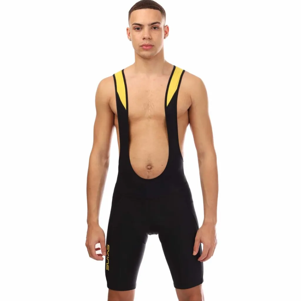 Fitness And Gym Shorts*Skins Cycle Thermal Bib Shorts in Black