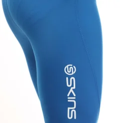 Fitness And Gym Shorts|Fitness And Gym Pants*Skins Series-1 Half Tights in Blue