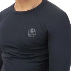 Fitness And Gymwear*Skins Series-2 Long Sleeve Top in Navy