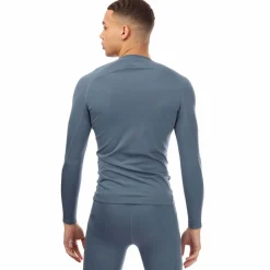 Fitness And Gymwear*Skins Series-2 Long Sleeve Top in Blue