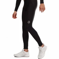 Fitness And Gym Pants*Skins Series-3 Long Tights in Black