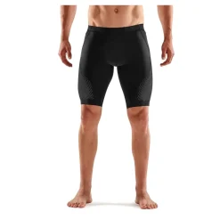 Fitness And Gym Pants*Skins Skinny Fit Biking Shorts in Black