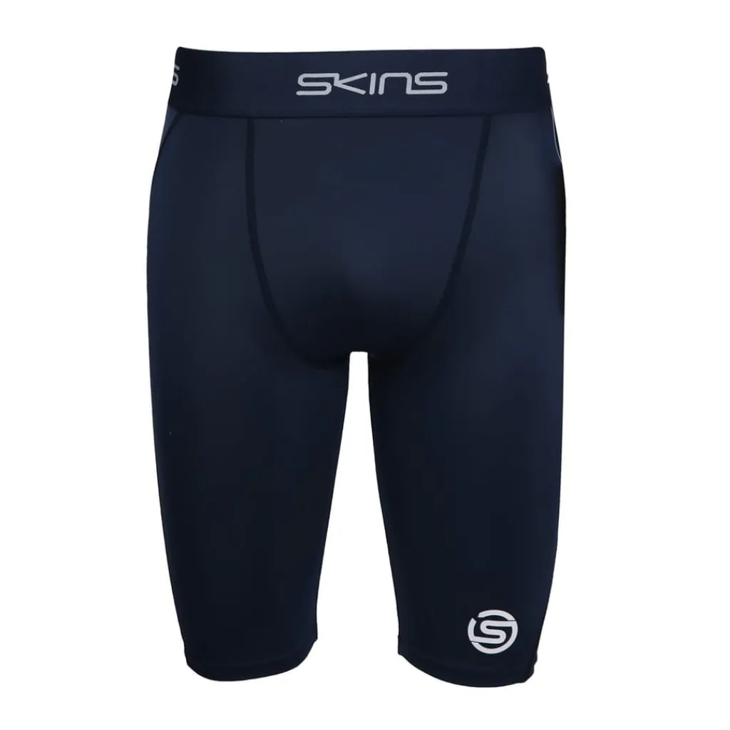 Fitness And Gym Pants*Skins Sr1 Hf Tights in Blue