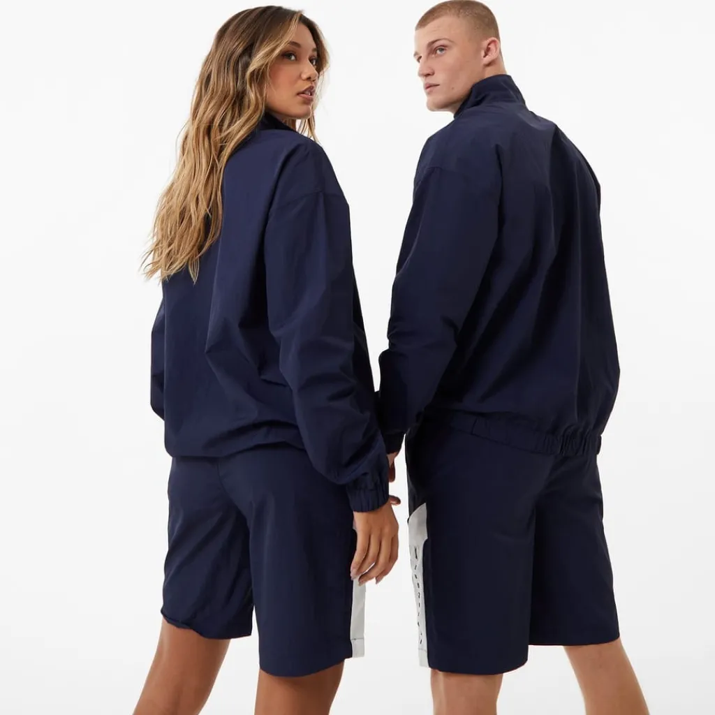 Tracksuits*Slazenger Ft. Aitch Contrast Half Zip Track Top in Blue