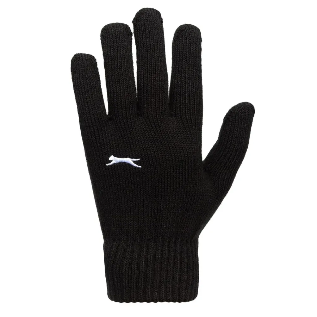Gloves-Scarves-Umbrellas*Slazenger Knit Glove in Black