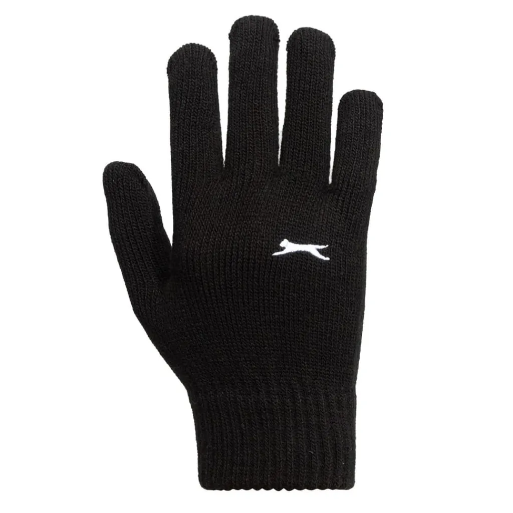 Gloves-Scarves-Umbrellas*Slazenger Knit Glove in Black