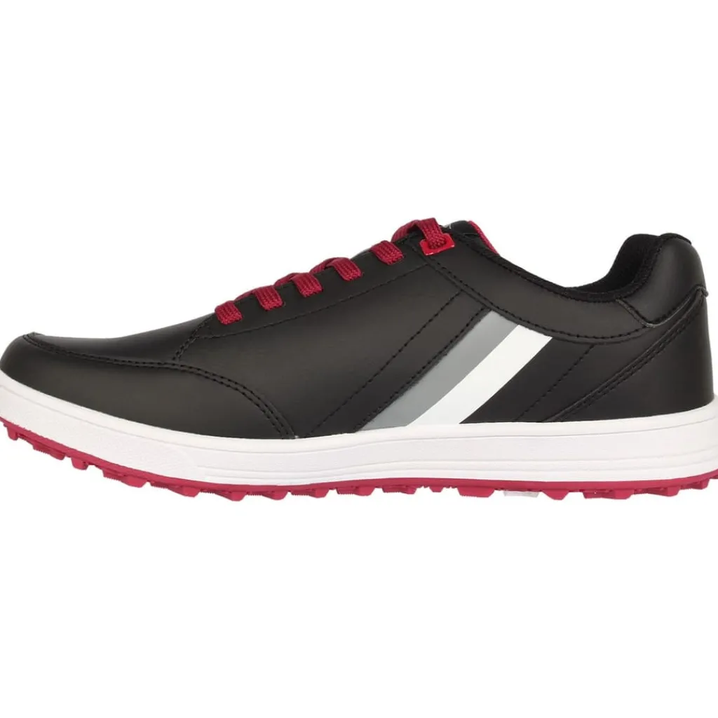 Golf Shoes*Slazenger Mens Casual Golf Shoes in Black