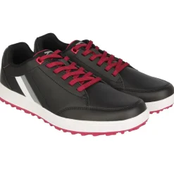 Golf Shoes*Slazenger Mens Casual Golf Shoes in Black