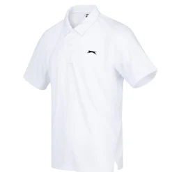 Polo Shirts*Slazenger Mens Court Polo in White