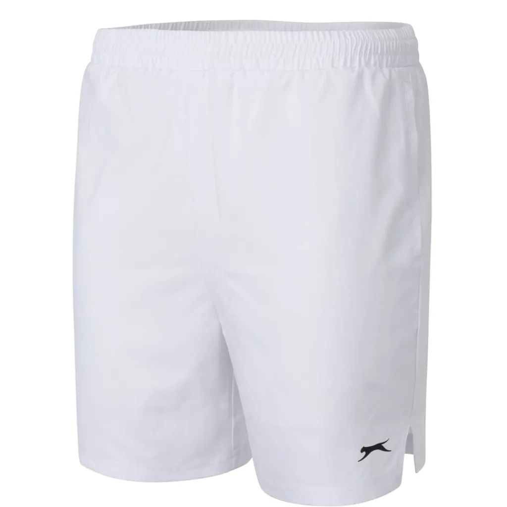 Fitness And Gym Shorts*Slazenger Mens Court Shorts in White
