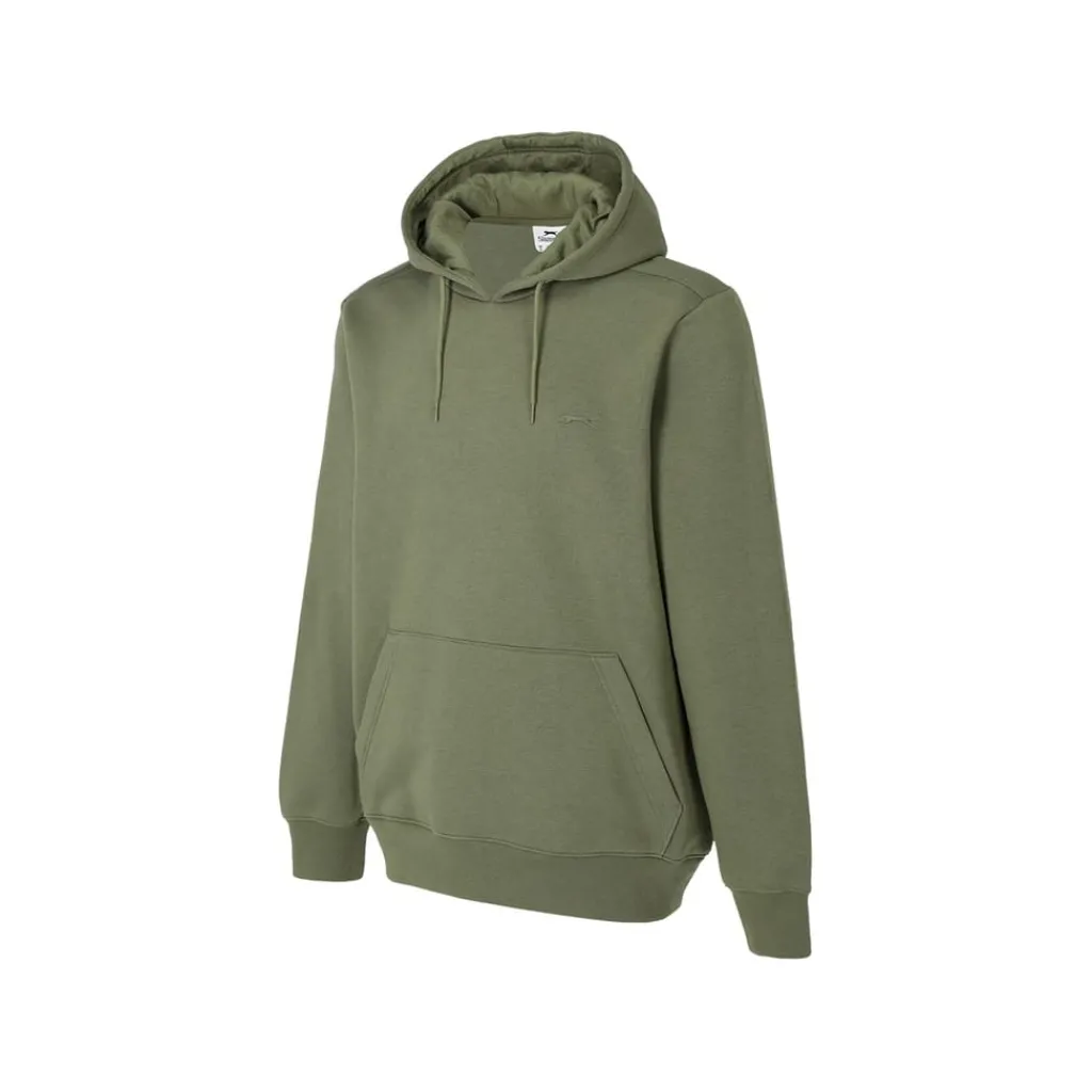 Hoodies*Slazenger Mens Fleece Hoodie in Green