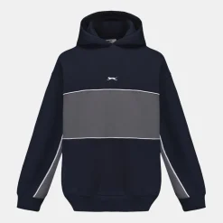 Hoodies*Slazenger Mens Fleece Sportswear Hoodie in Blue