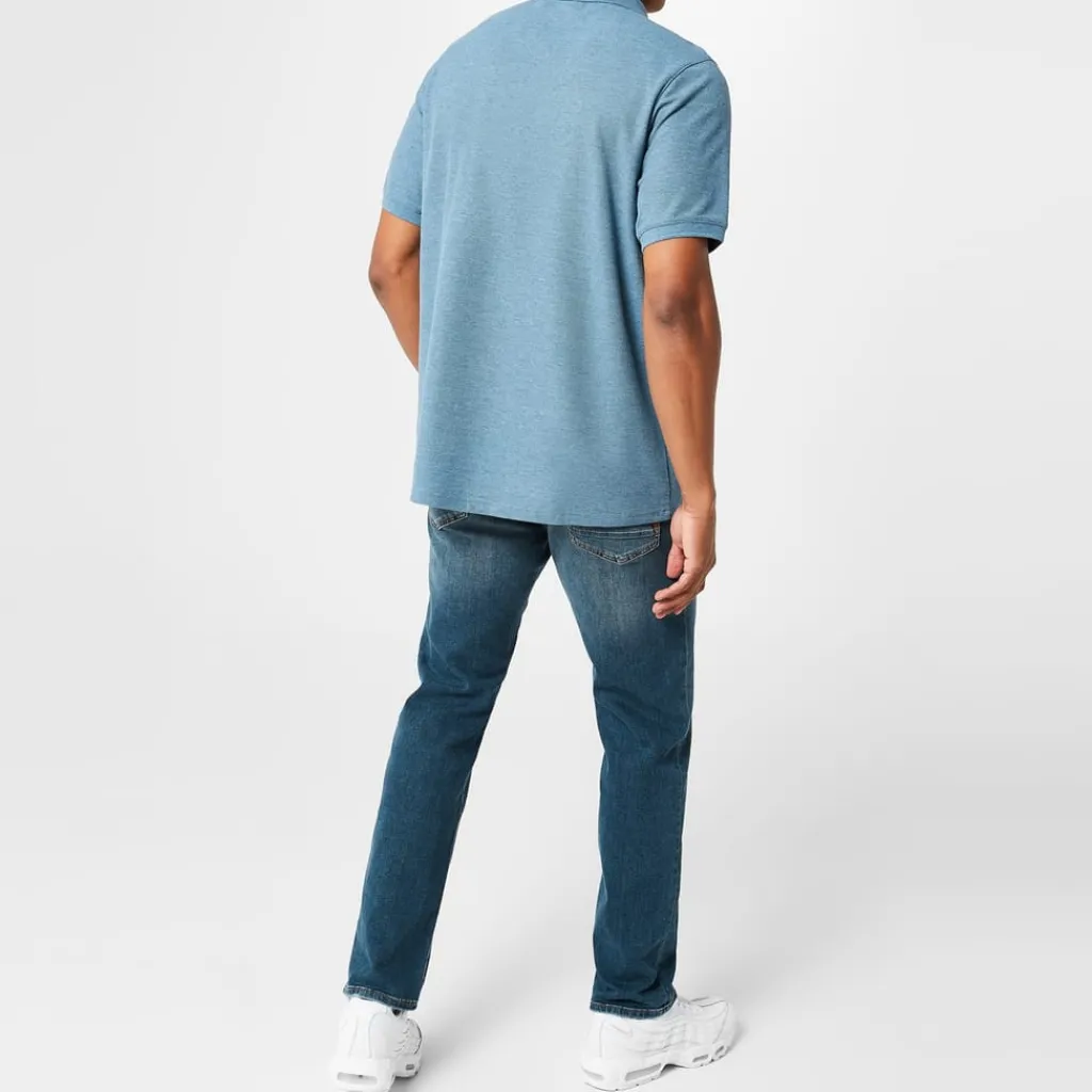 Polo Shirts*Slazenger Mens Plain Polo Shirt in Blue