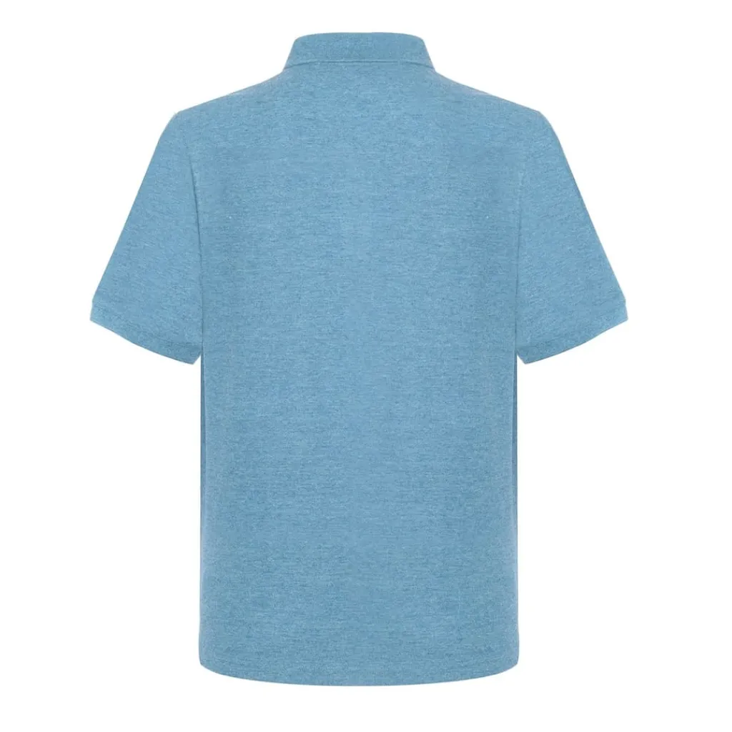 Polo Shirts*Slazenger Mens Plain Polo Shirt in Blue
