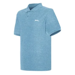Polo Shirts*Slazenger Mens Plain Polo Shirt in Blue