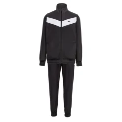 Tracksuits*Slazenger Mens Polyester Tracksuit in Black