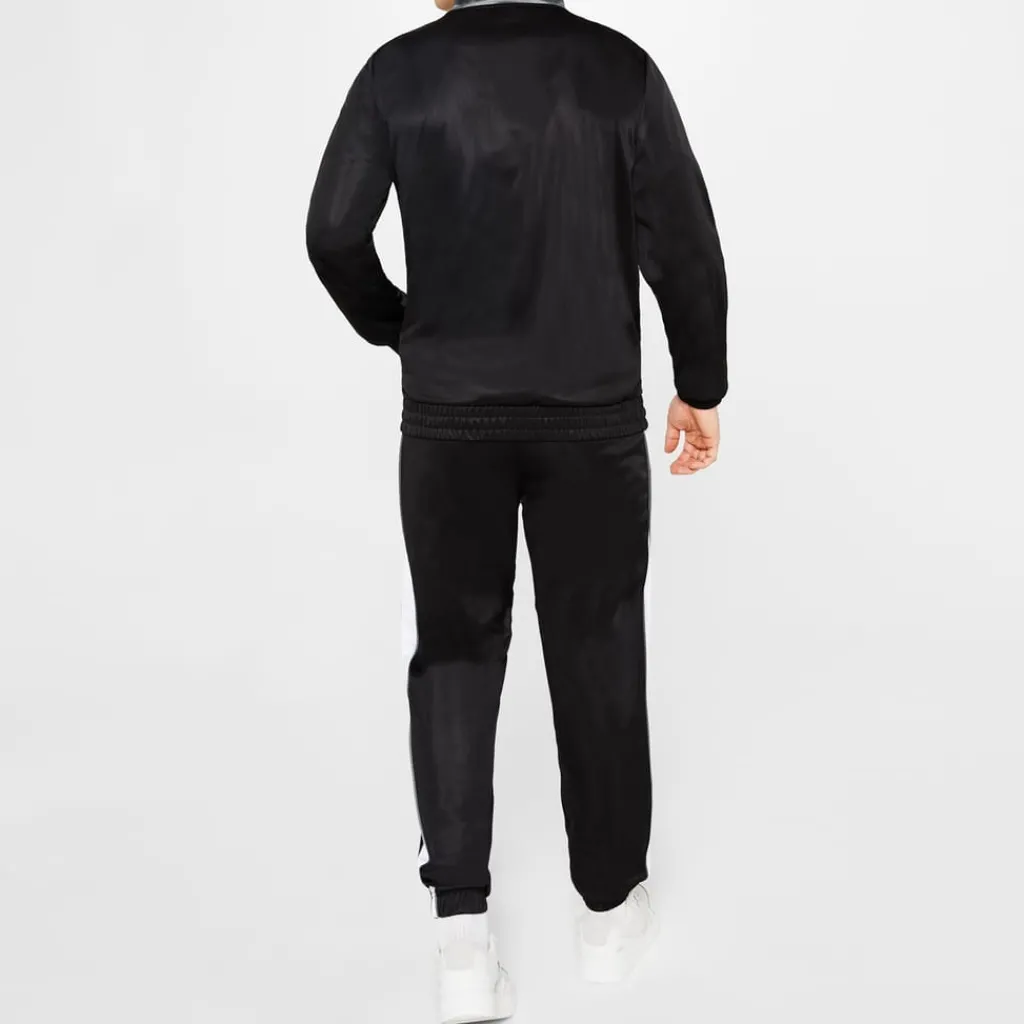 Tracksuits*Slazenger Mens Polyester Tracksuit in Black