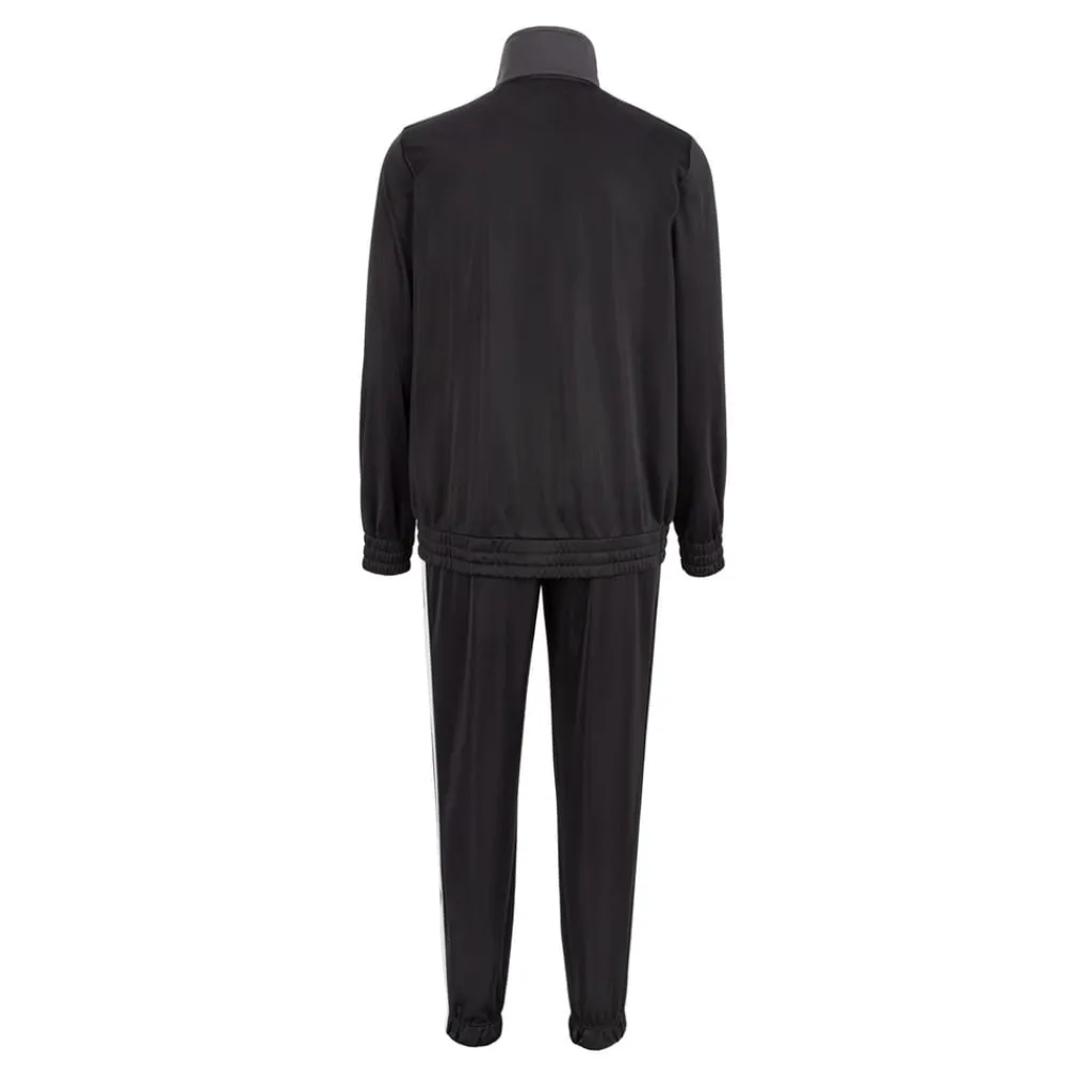 Tracksuits*Slazenger Mens Polyester Tracksuit in Black
