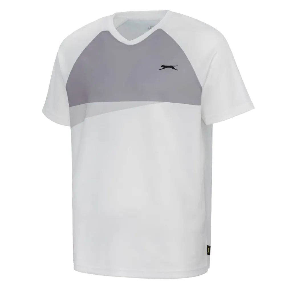 Fitness And Gymwear*Slazenger Mens Tennis T-Shirt in Blue