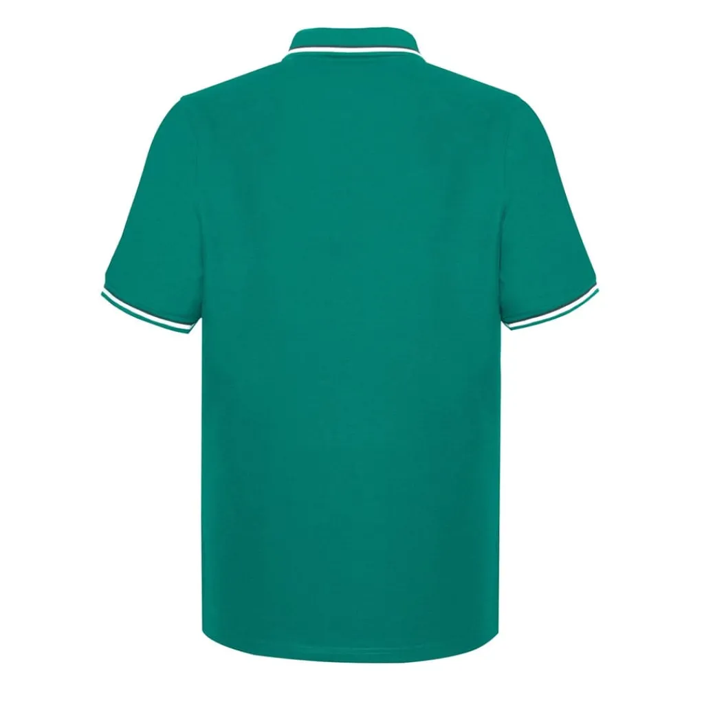 Polo Shirts*Slazenger Mens Tipped Polo Shirt in Blue