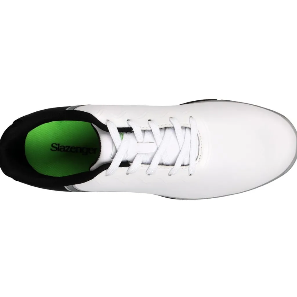 Golf Shoes*Slazenger Mens V100 Golf Shoes in White