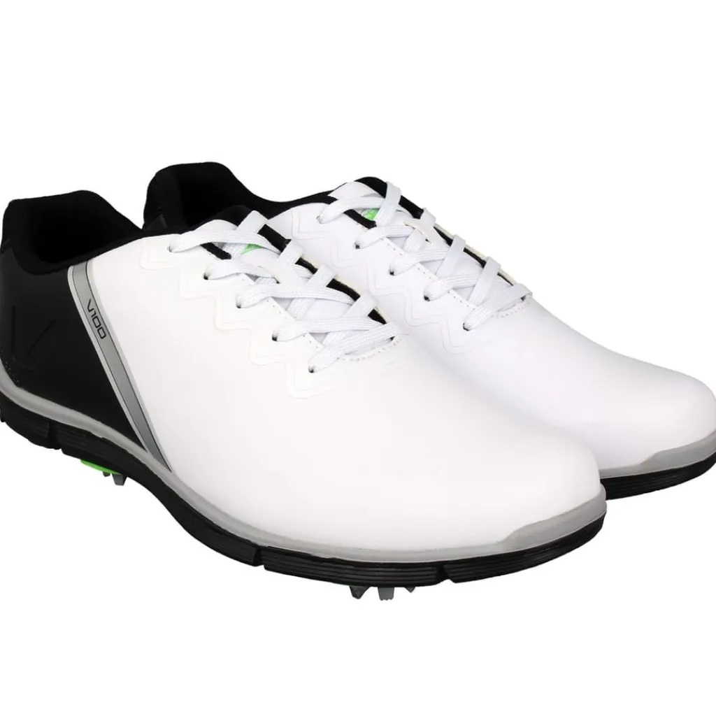 Golf Shoes*Slazenger Mens V100 Golf Shoes in White