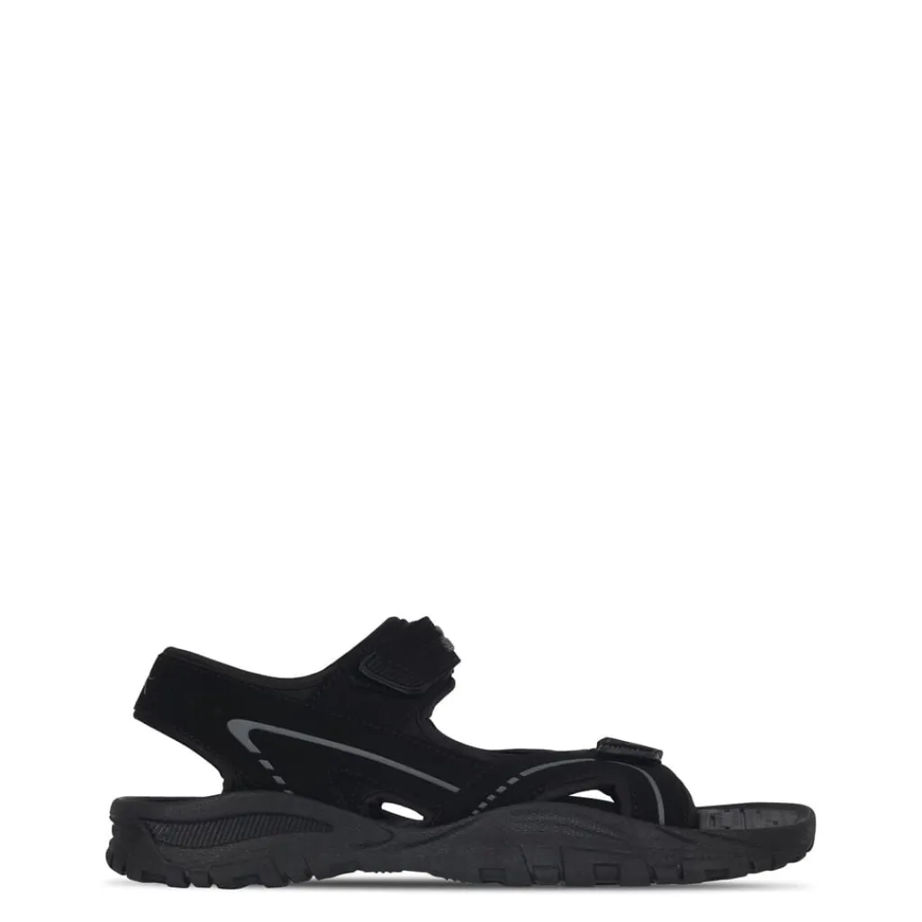 Slippers*Slazenger Mens Wave Sandals in Black