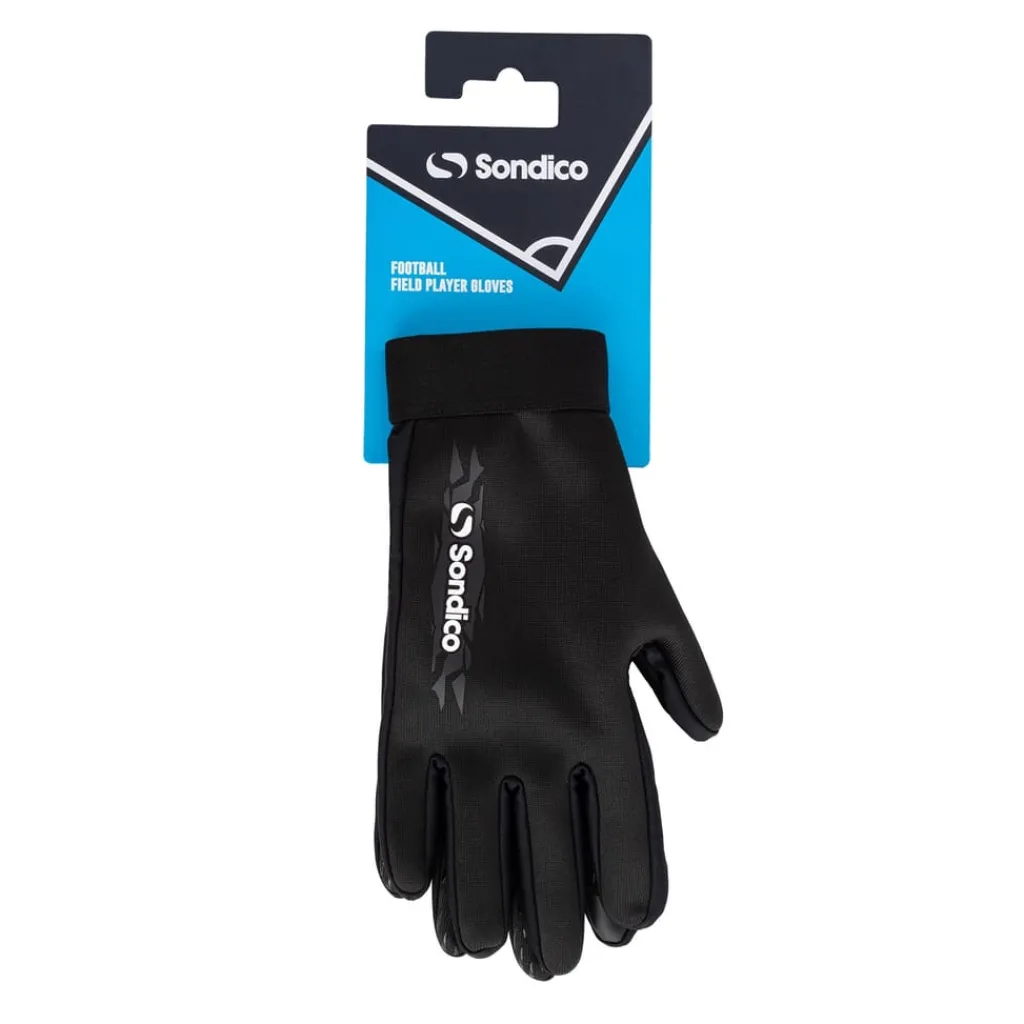 Gloves-Scarves-Umbrellas*Sondico Football Gloves Mens in Black