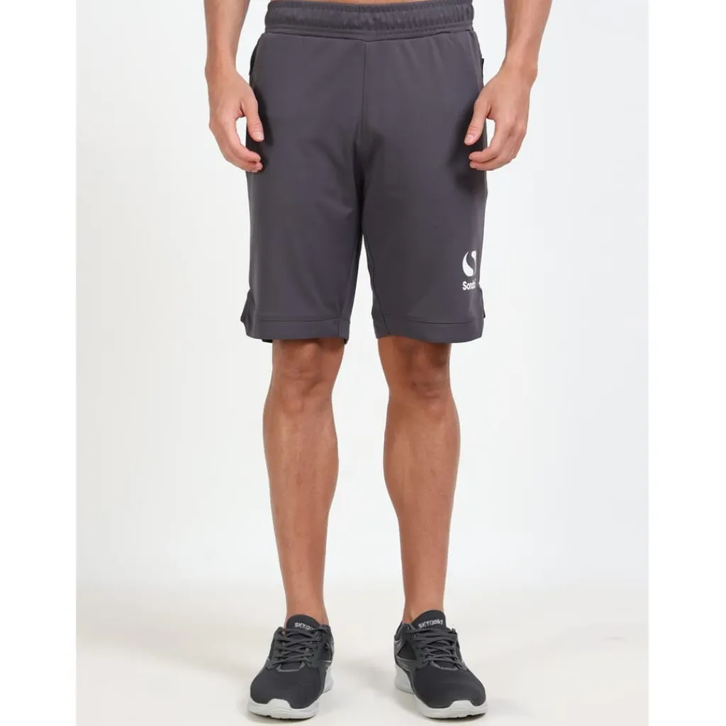 Fitness And Gym Shorts*Sondico Mens Active Shorts in Grey