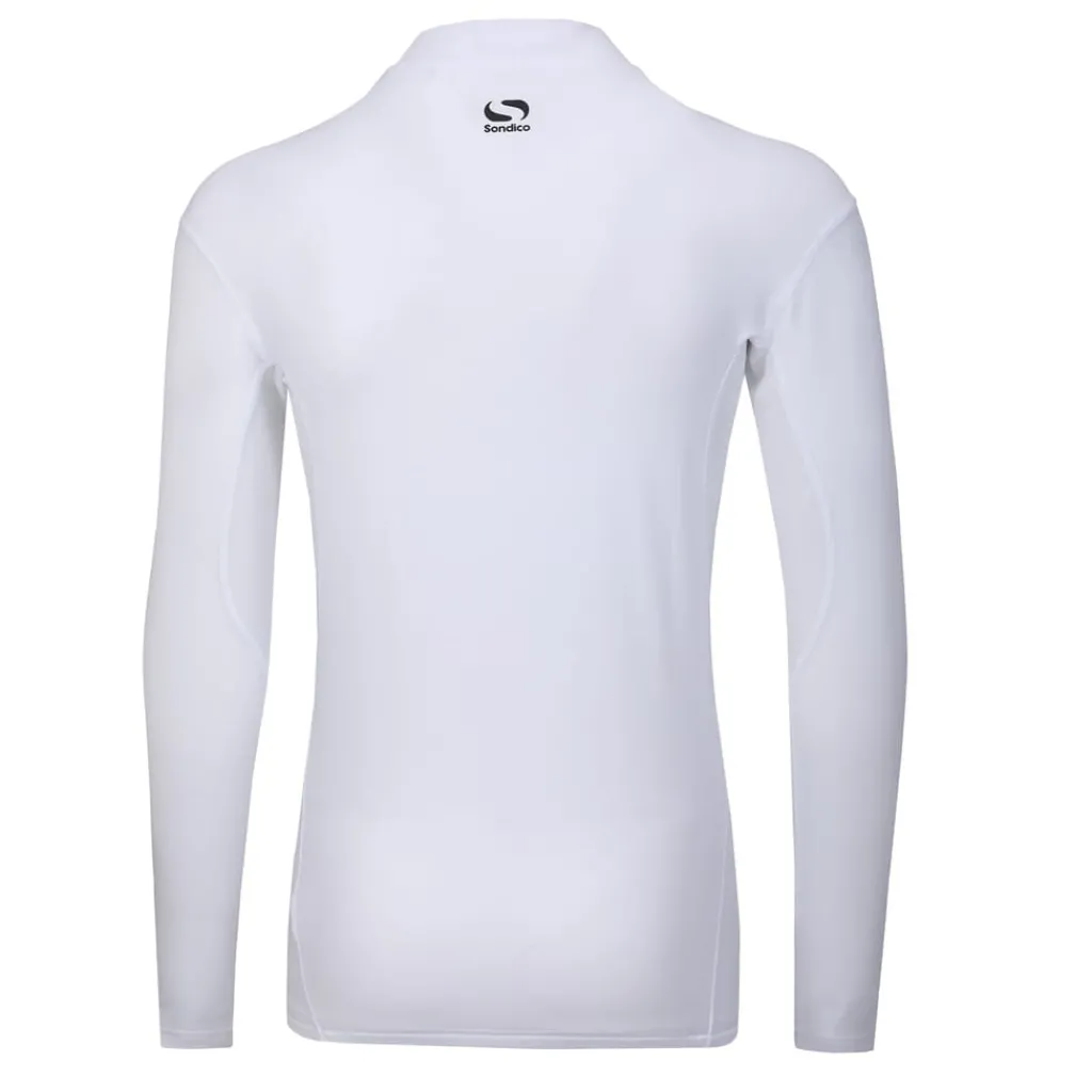 Fitness And Gym Tops*Sondico Mens Base Mock Neck in White