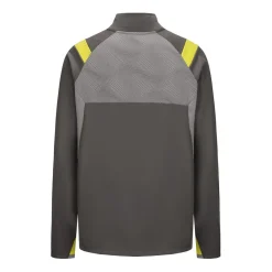 Fitness And Gym Tops*Sondico Mens Blaze Quarter Zip Football Drill Top in Grey