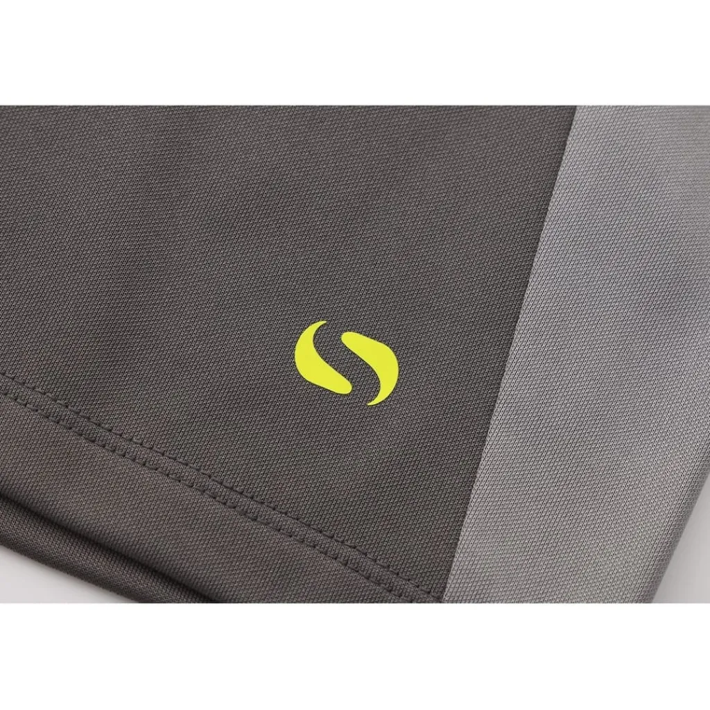 Fitness And Gym Tops*Sondico Mens Blaze Quarter Zip Football Drill Top in Grey