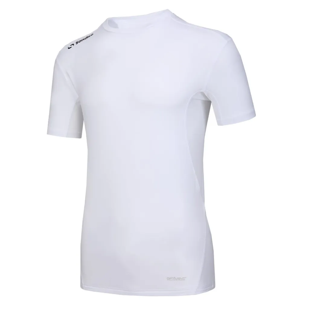 Fitness And Gymwear*Sondico Mens Core Base Short Sleeves in White