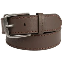 Belts*SoulCal Logo Belt in Brown