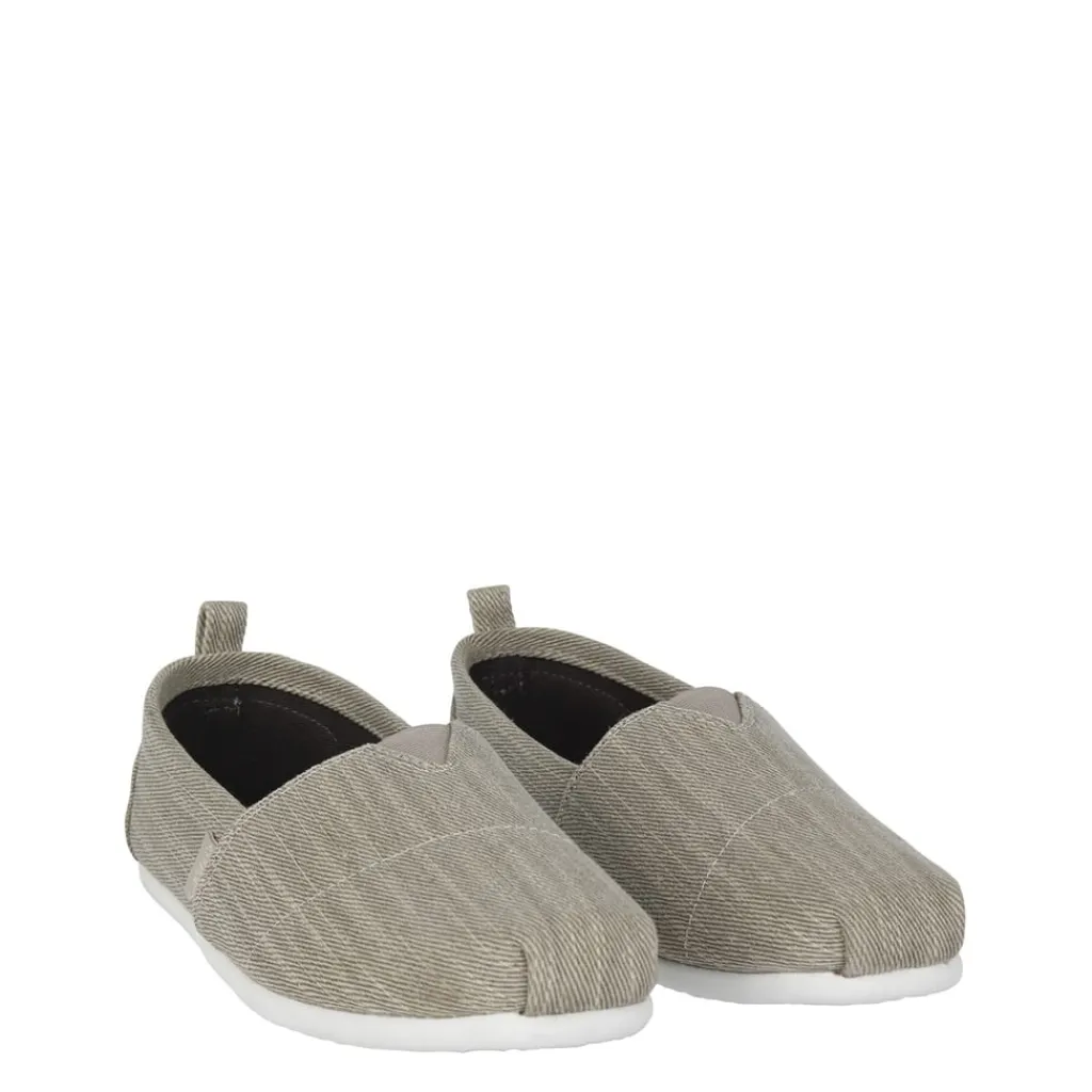 Pumps*SoulCal Mens Long Beach Canvasas Slip Ons in Grey