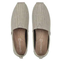Pumps*SoulCal Mens Long Beach Canvasas Slip Ons in Grey