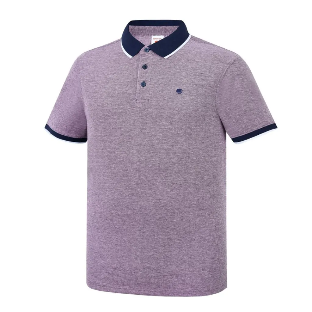 Polo Shirts*SoulCal Mens Pique Polo Shirt in Purple