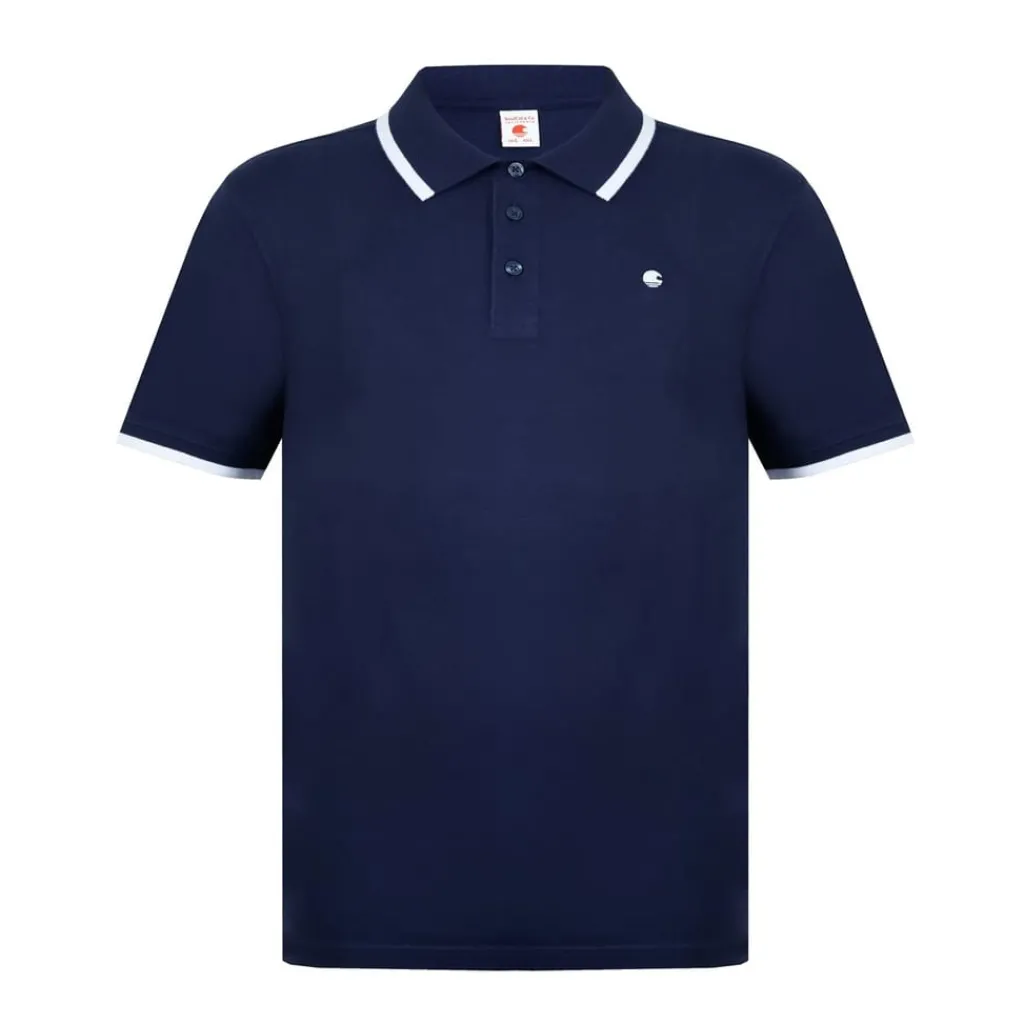 Polo Shirts*SoulCal Mens Signature Polo Shirt in Blue