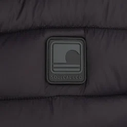 Coats And Jackets*SoulCal Micro Gilet in Black