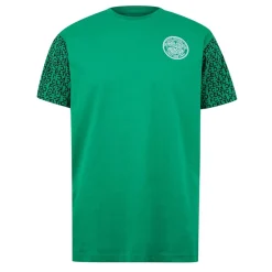 Football And Rugby Clothing*Source Lab Mens Celtic Graphic T-Shirt in Green