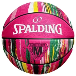 Assorted*Spalding Marble 51 Basketball in Pink