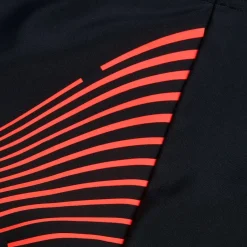 Shorts*Speedo Medley Logo Aqua Shorts in Black Red