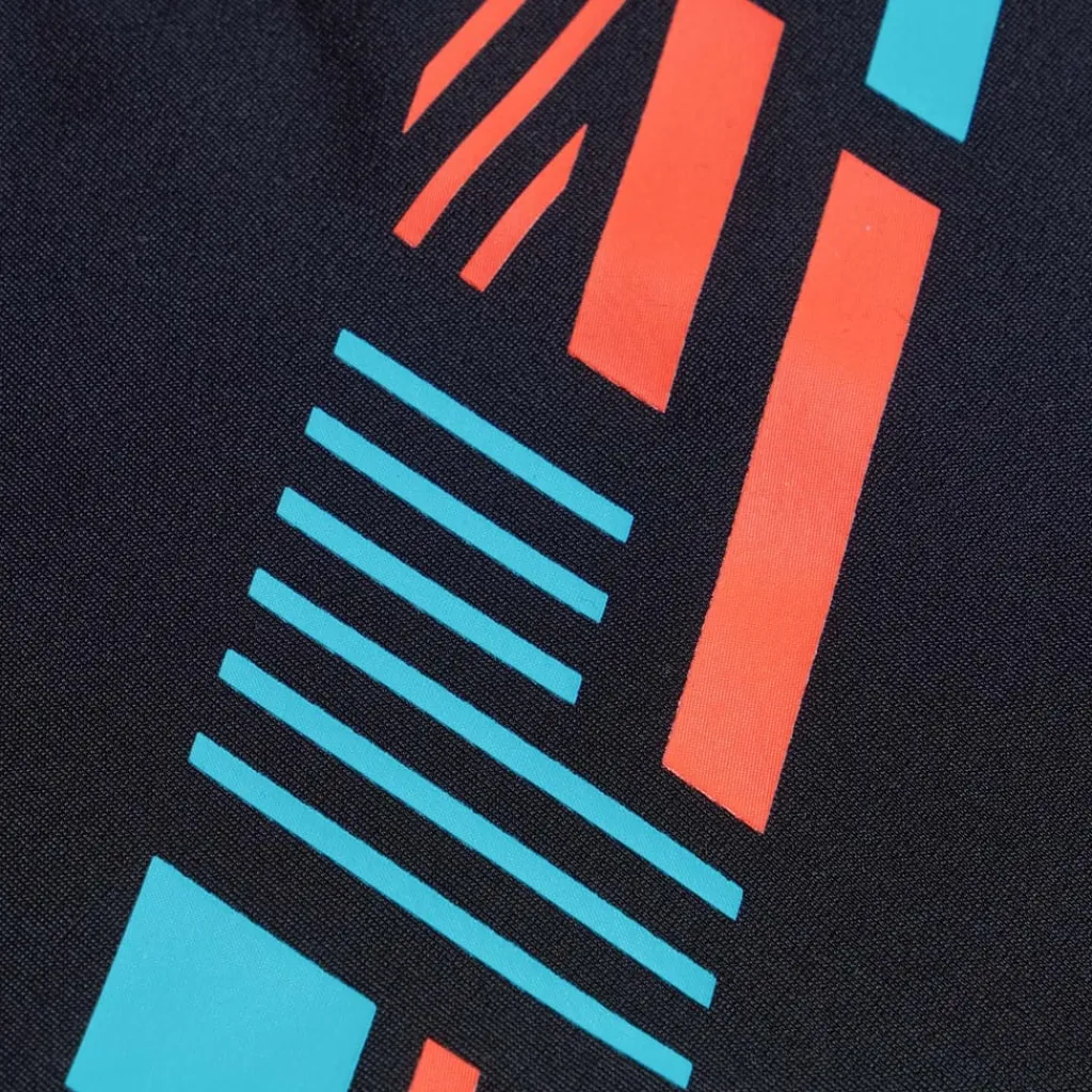 Fitness And Gym Shorts*Speedo Tech Print Aquashorts in black orange