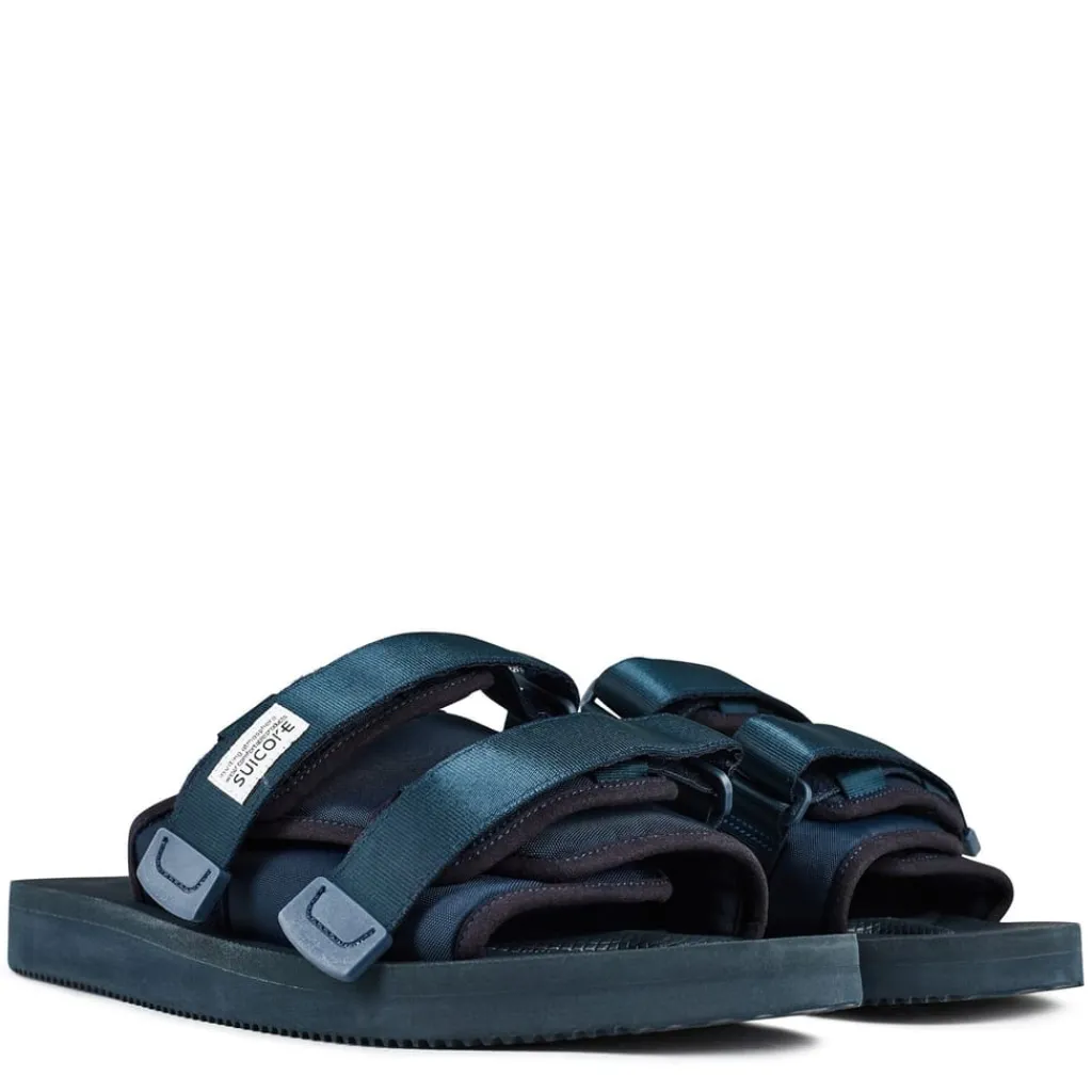 Beach Shoes*Suicoke Moto Cab Sandals in Blue