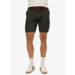 Shorts*Superdry Cargo Shorts with Utility Pocket in Black