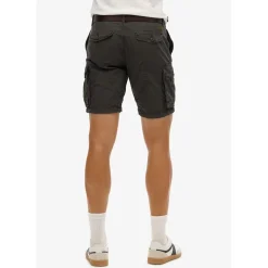 Shorts*Superdry Cargo Shorts with Utility Pocket in Black
