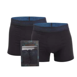 Underwear And Socks*Ted Baker 2 Pack of Modal Trunks in Black