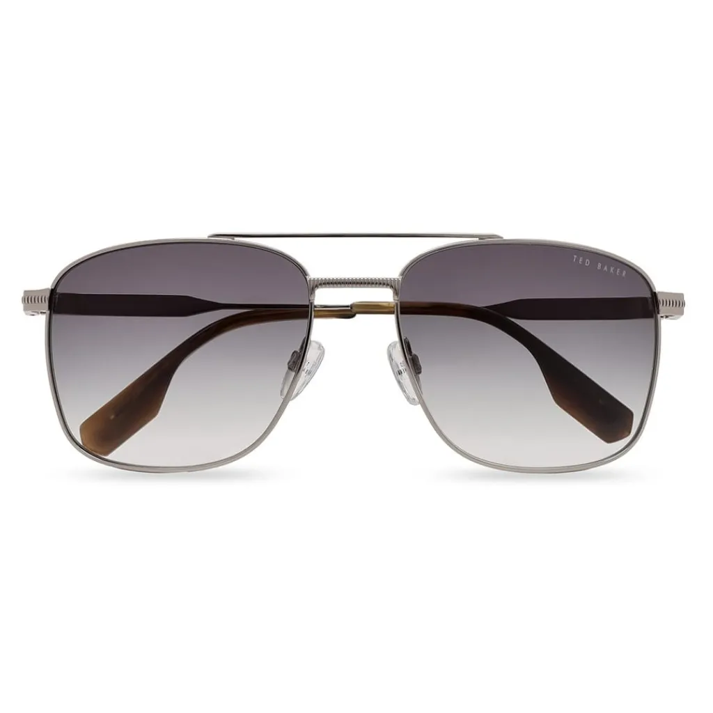 Sunglasses*Ted Baker Bak Chase Sun Sn54 in Silver